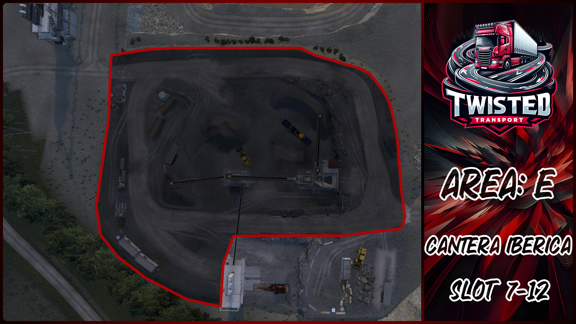 Parking layout for CANTERA IBERICA