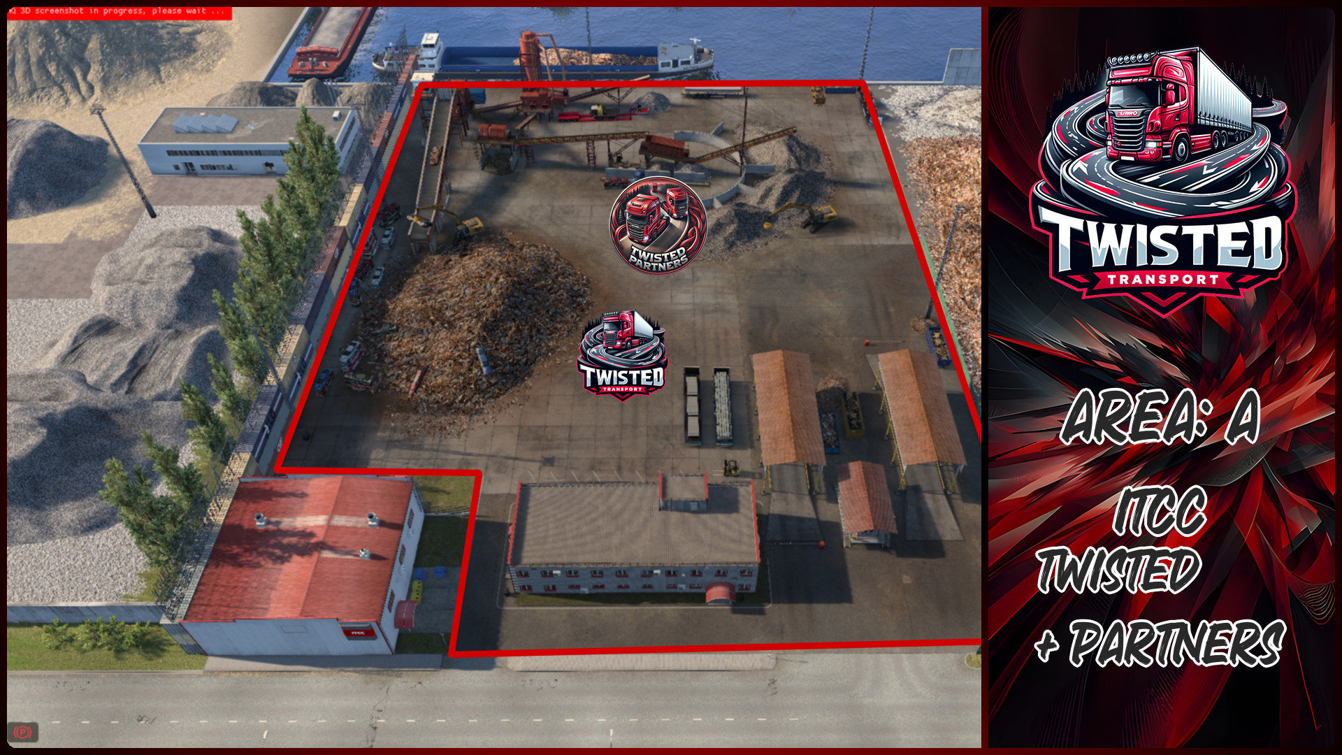 Parking layout for ITCC