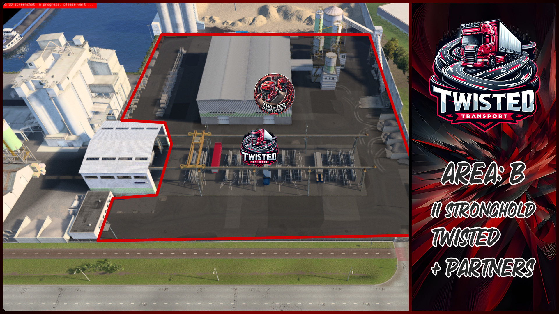 Parking layout for II Stronghold