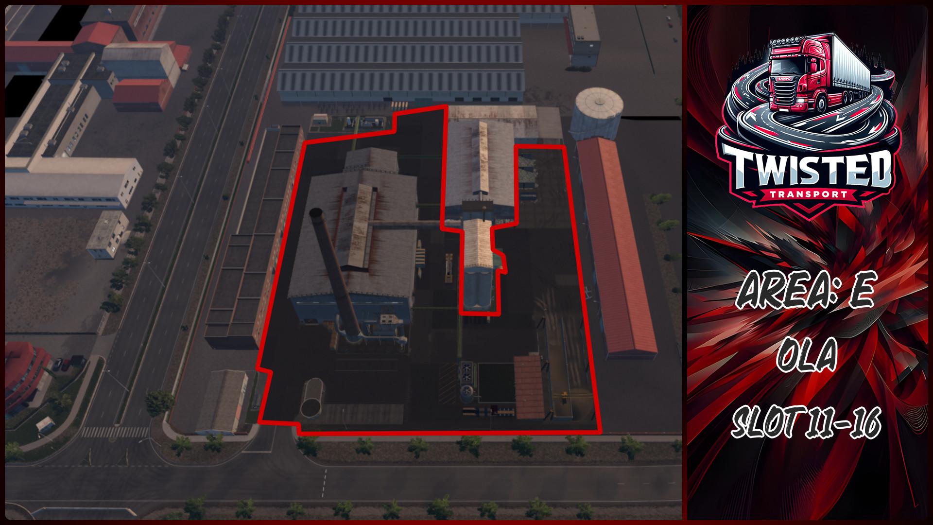 Parking layout for OLA