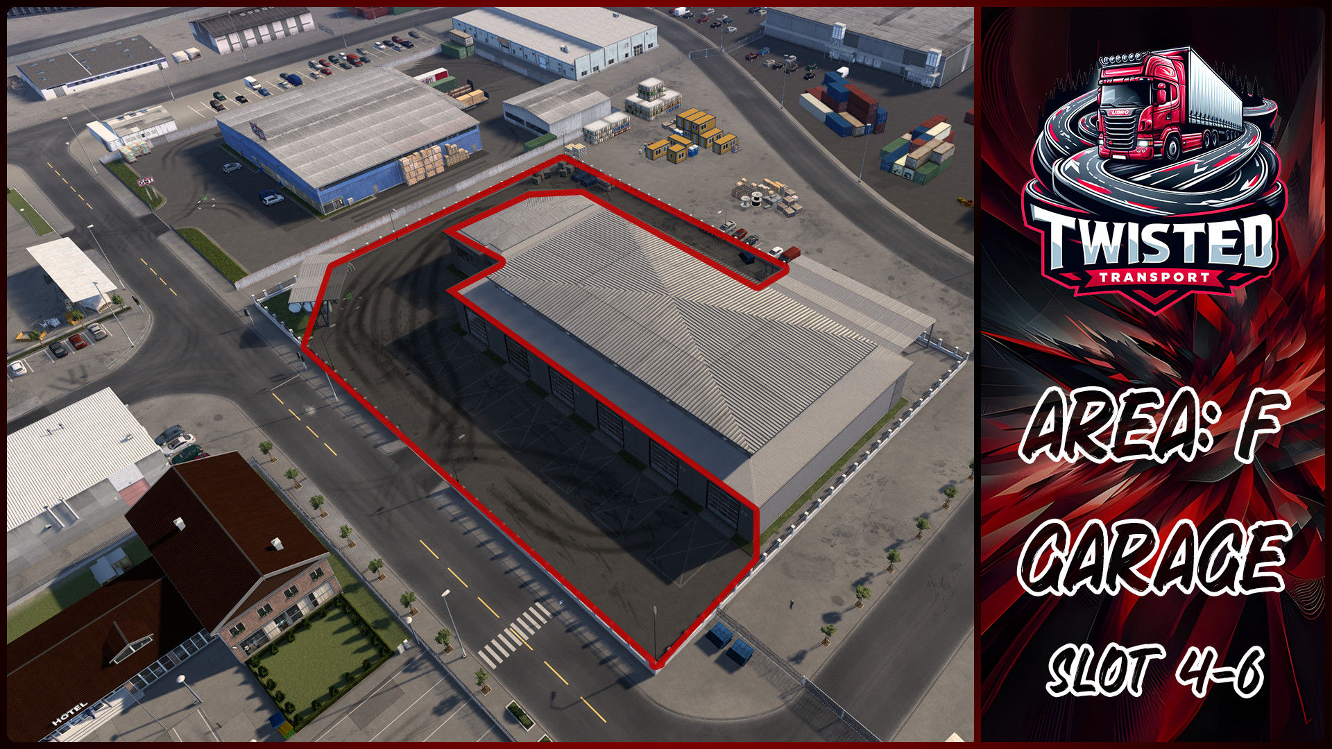 Parking layout for Garage