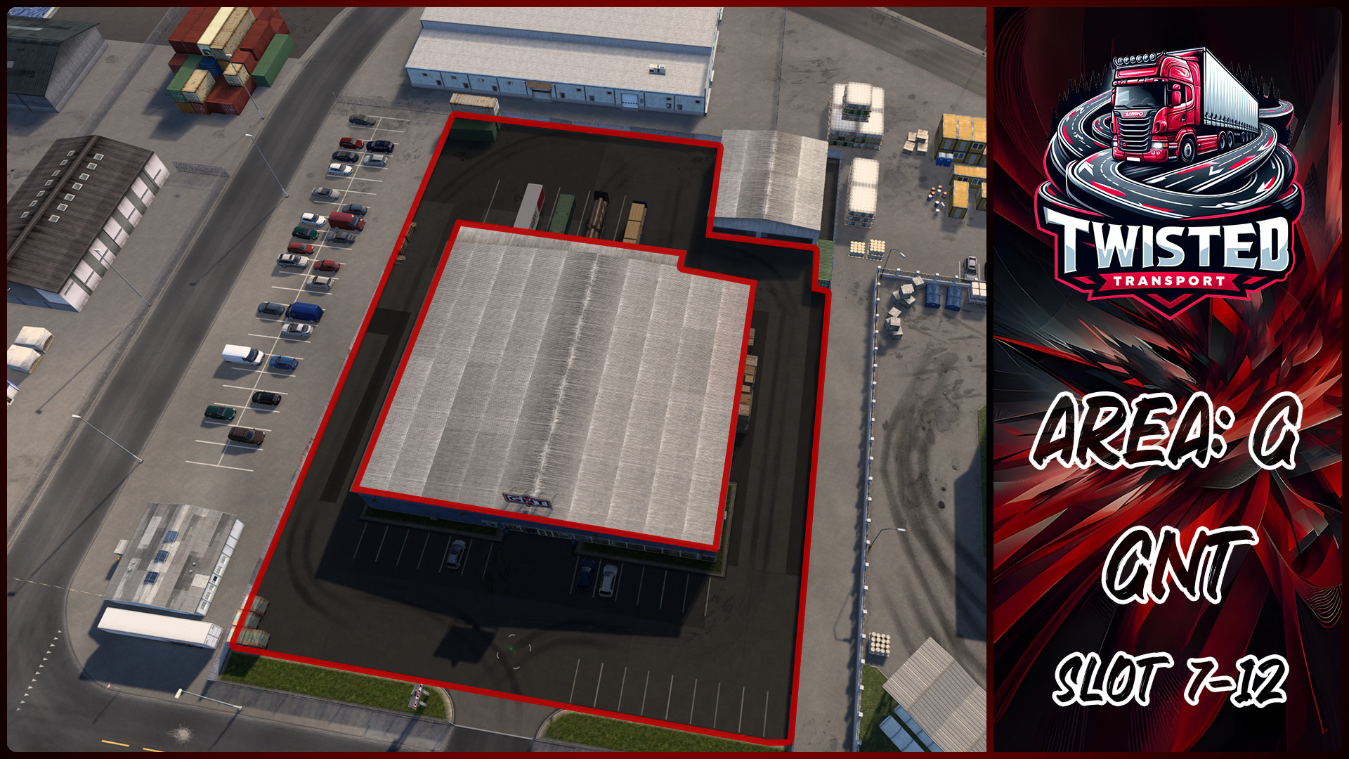 Parking layout for GNT
