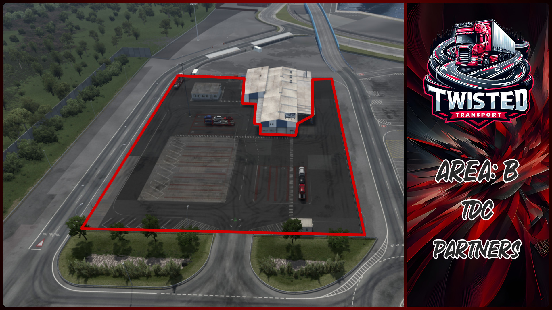Parking layout for Partners