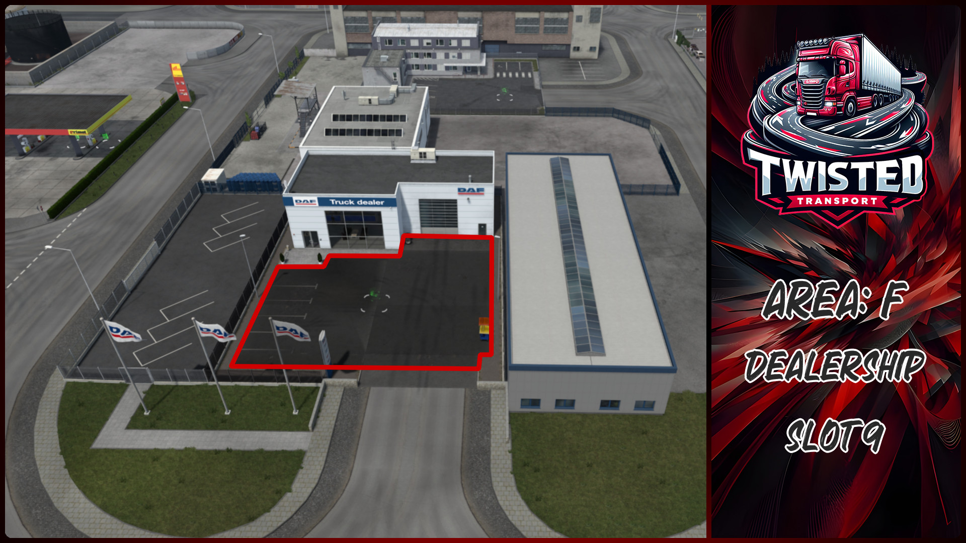 Parking layout for Dealership
