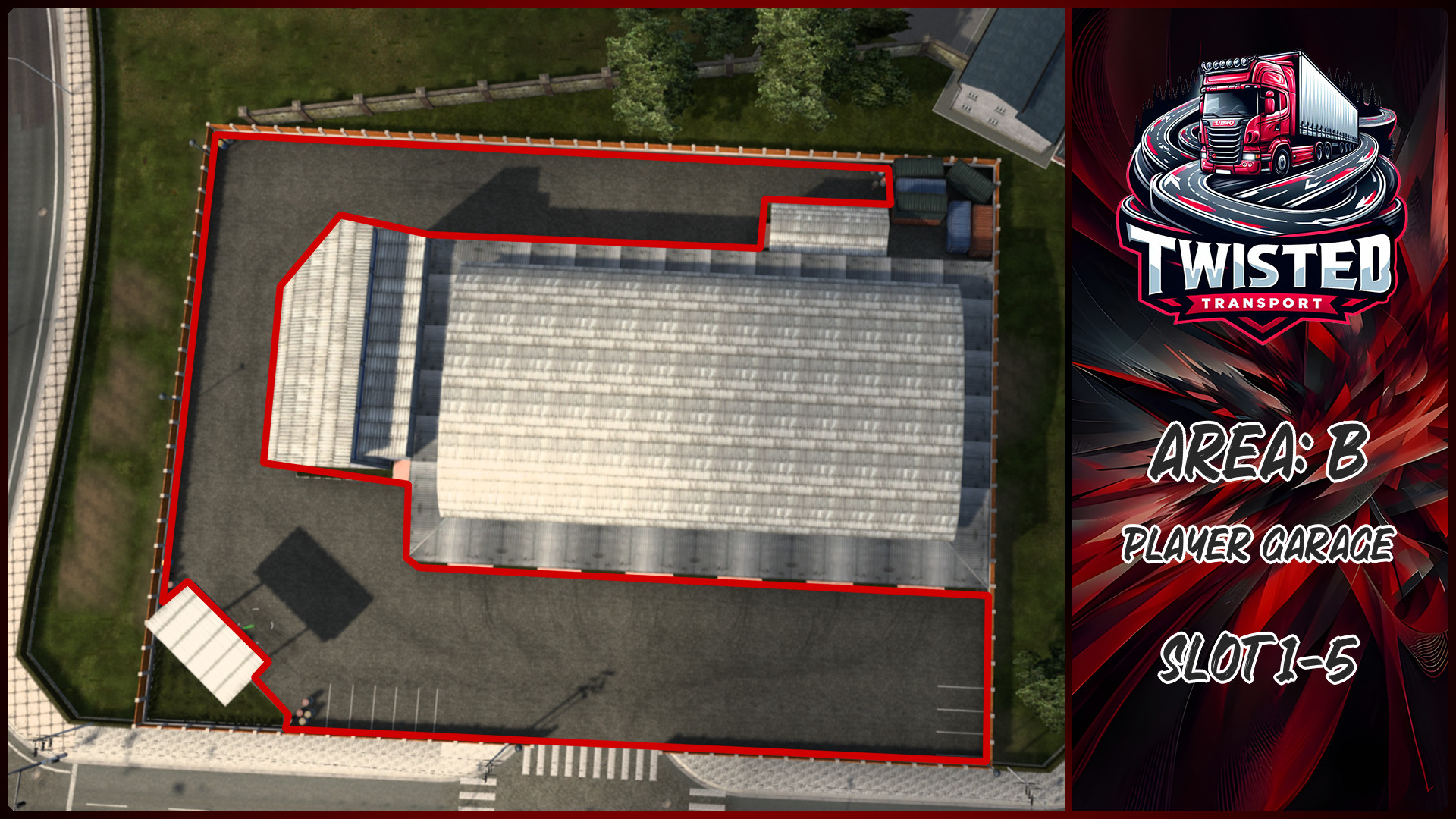 Parking layout for PUBLIC GARAGE