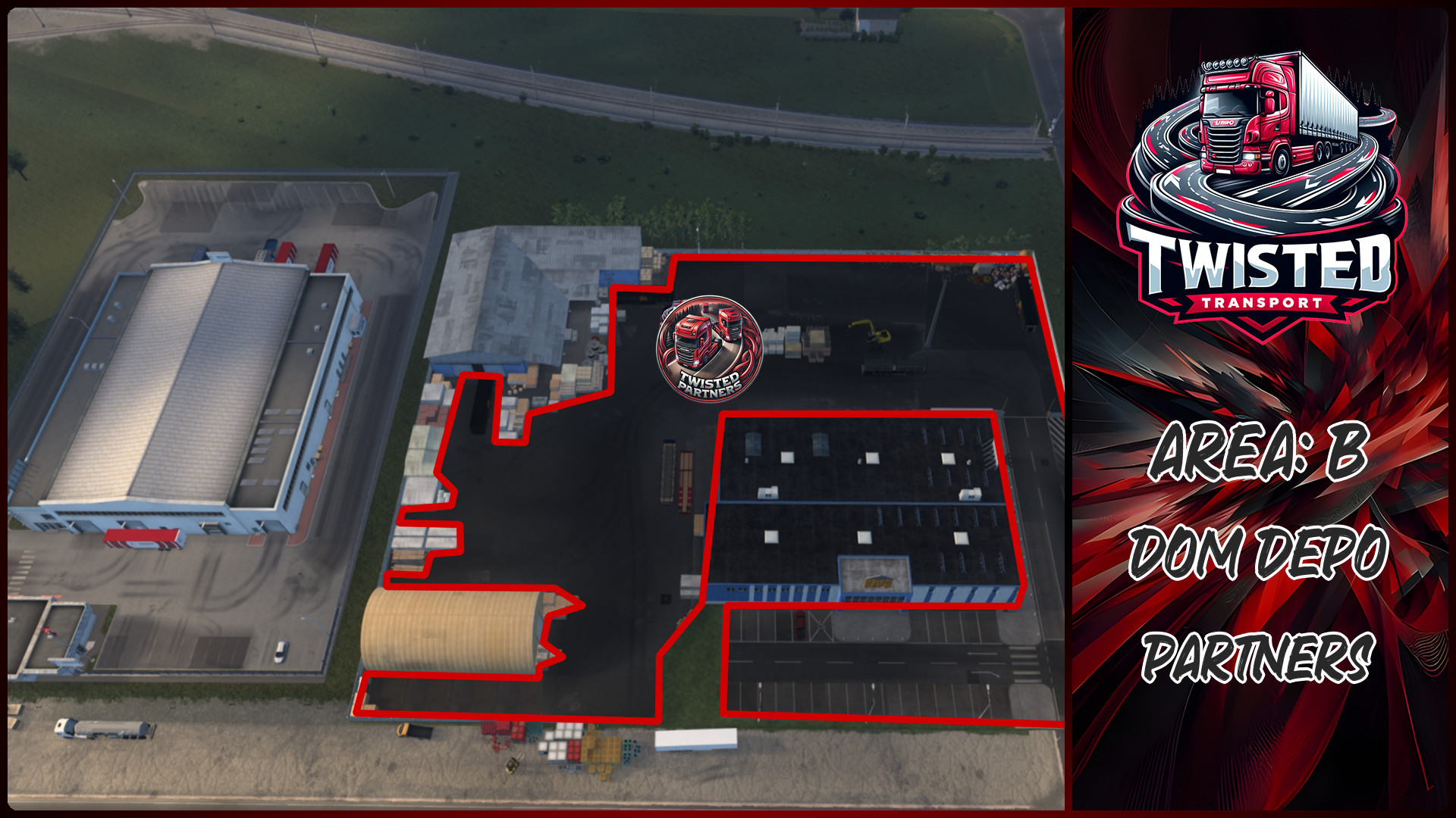 Parking layout for Dom Depo