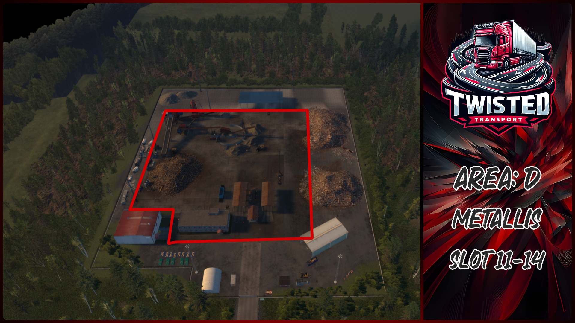 Parking layout for METALLIS