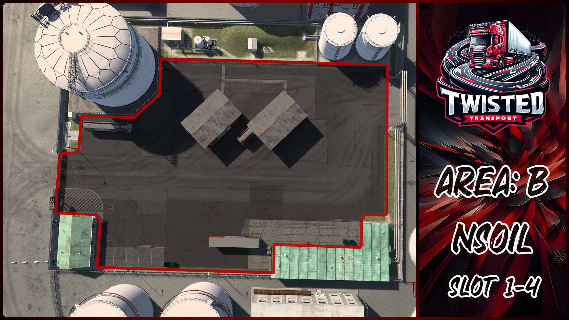 Parking layout for NS OIL
