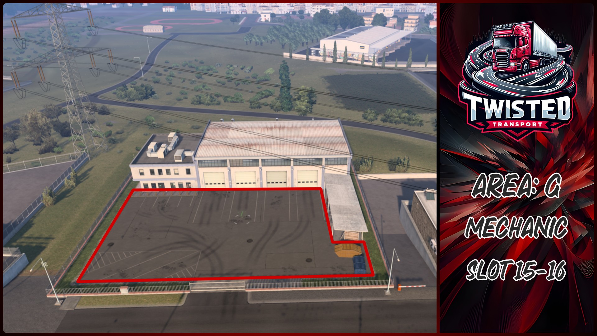 Parking layout for G