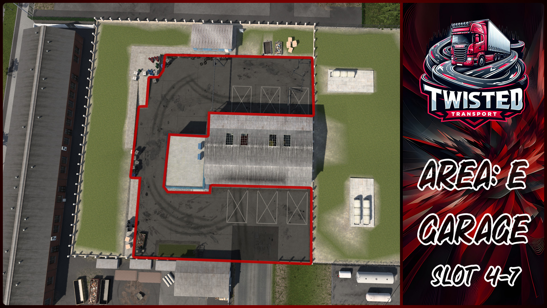 Parking layout for Garage