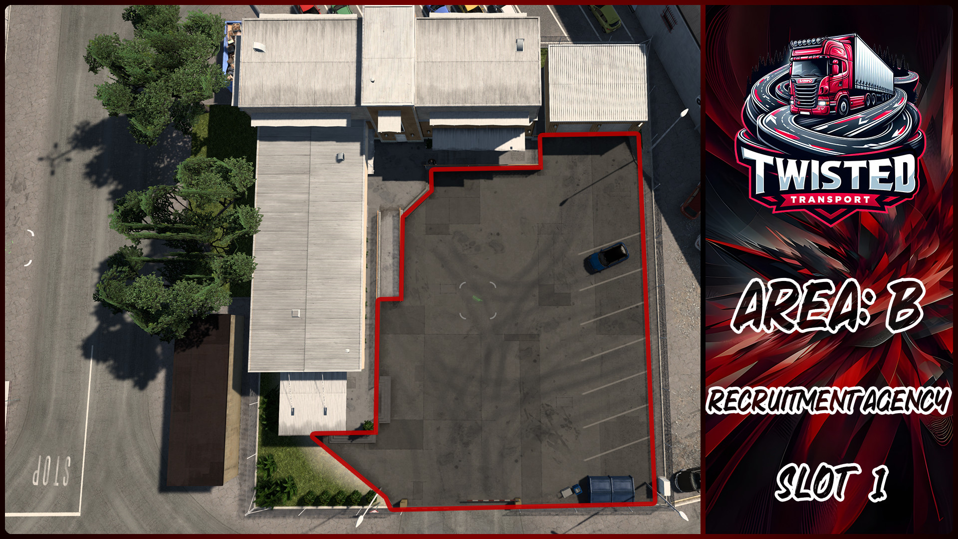 Parking layout for Recruitment Agency