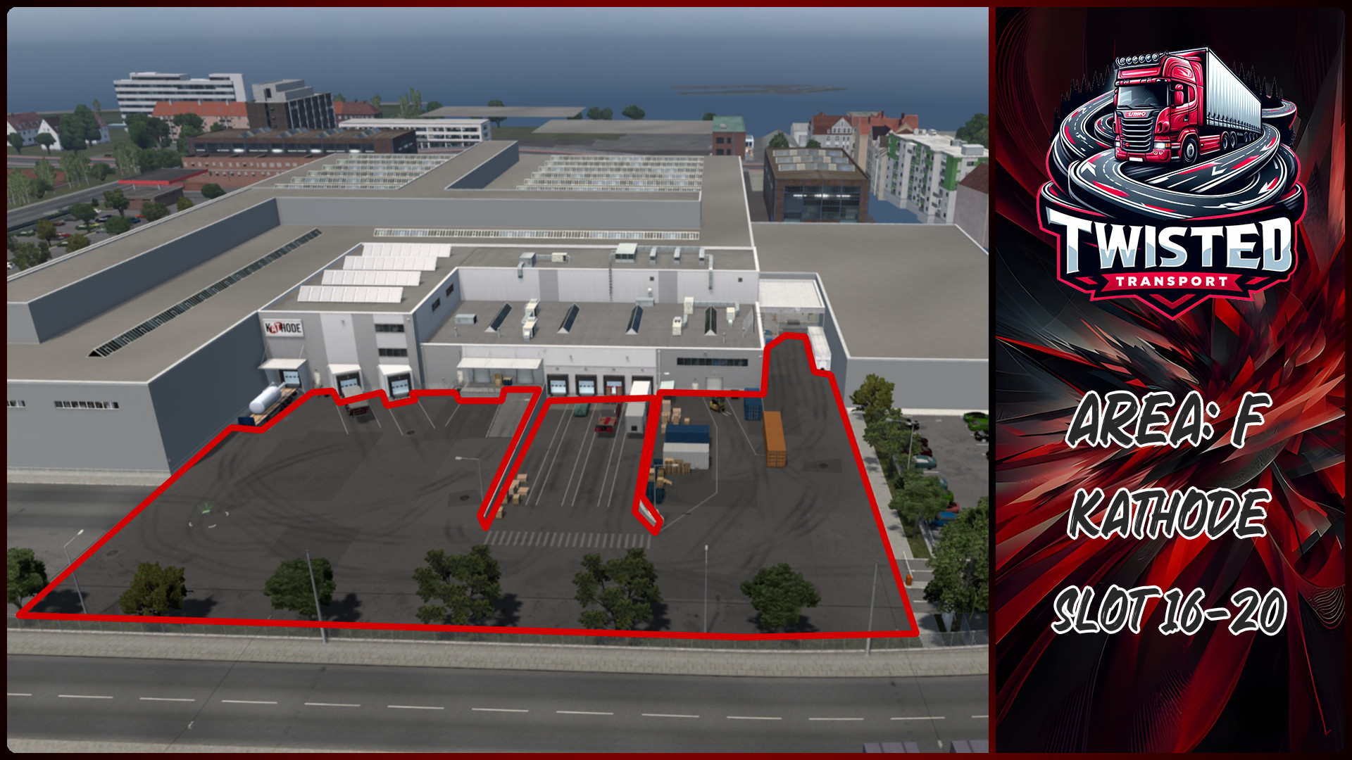 Parking layout for KATHODE