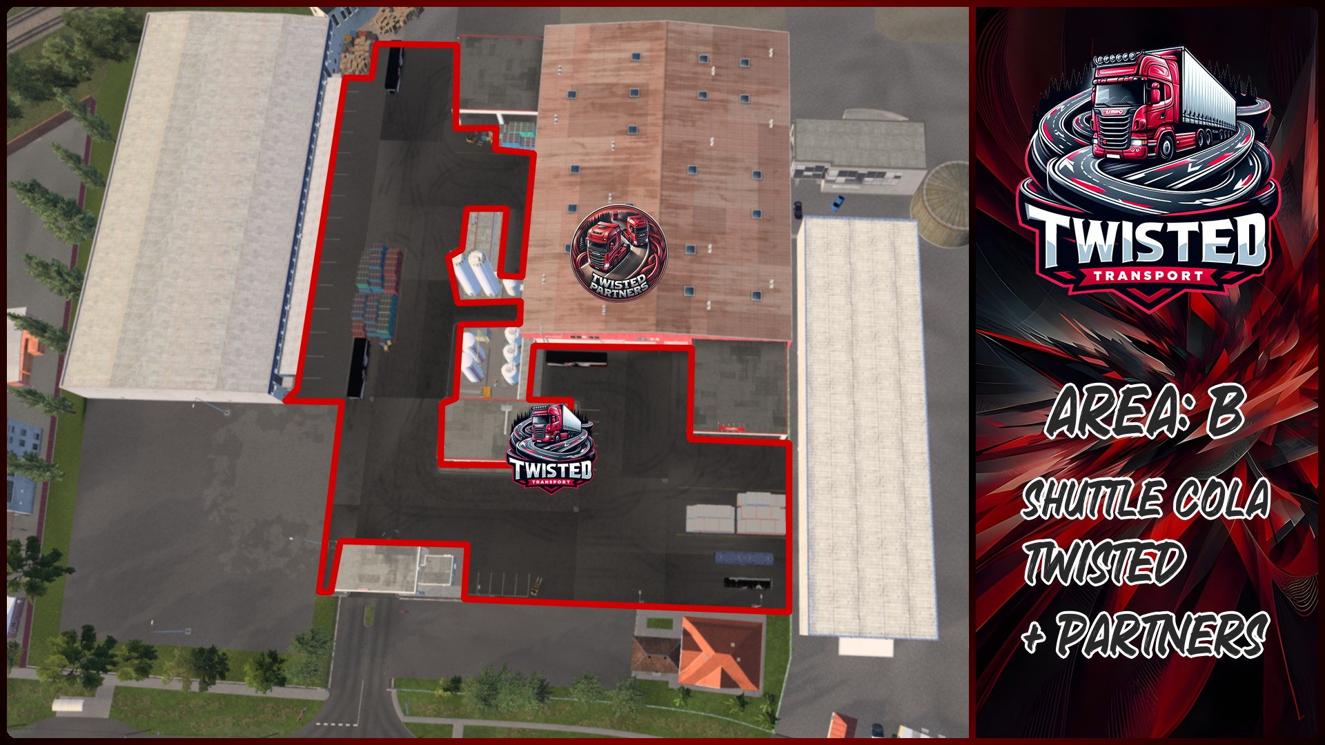 Parking layout for B