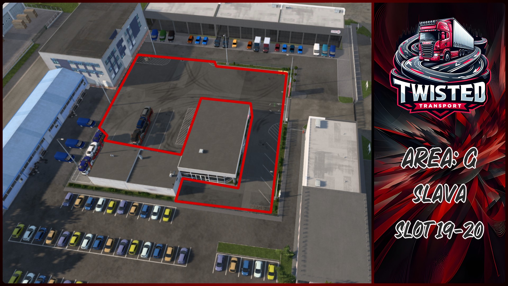Parking layout for G