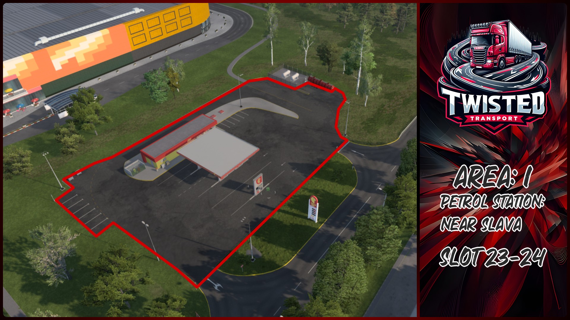 Parking layout for I