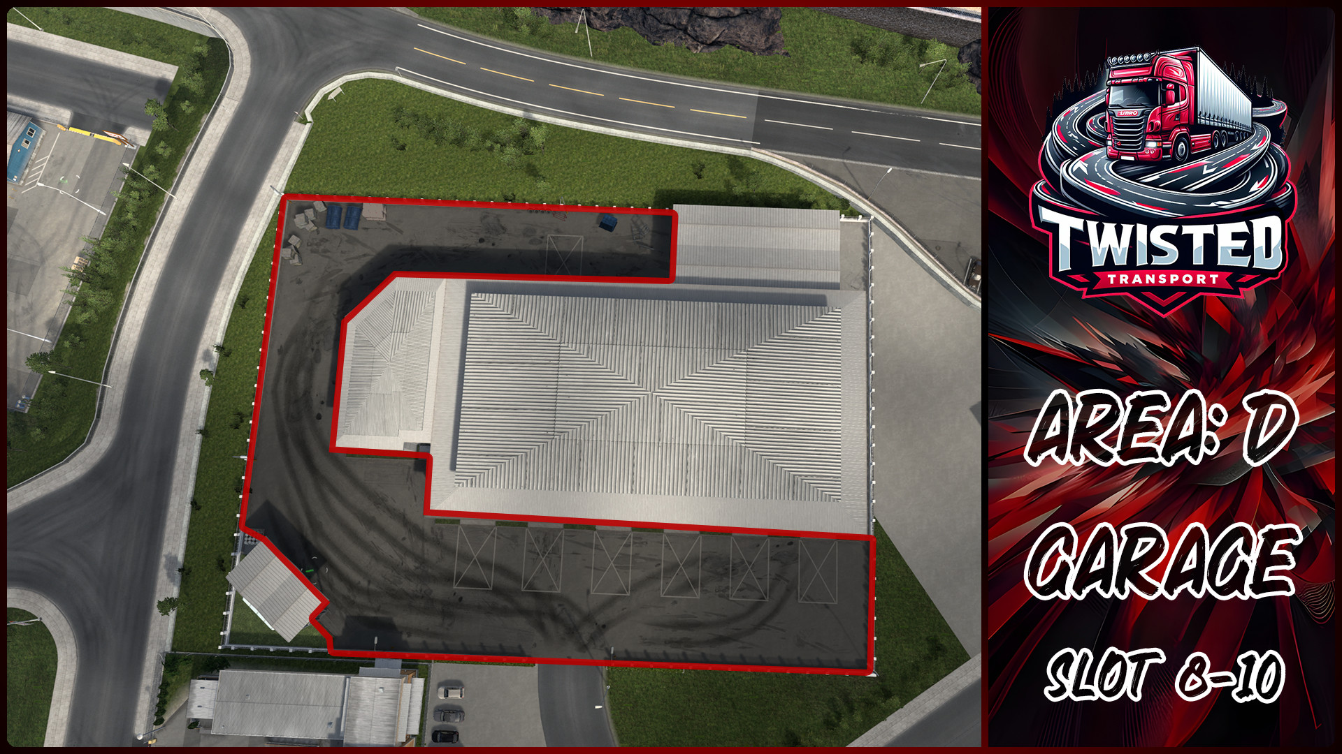 Parking layout for Garage