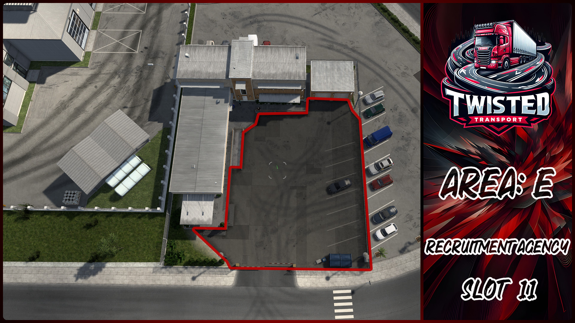 Parking layout for Recruitment Agency