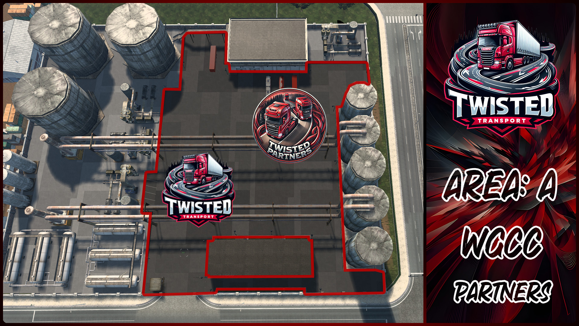 Parking layout for WGCC